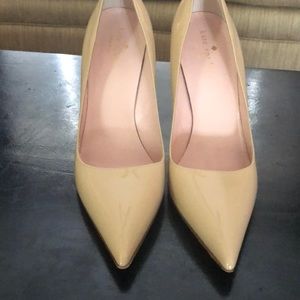 Kate Spade Vivian Pump - nude patent leather